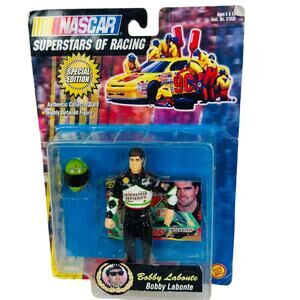 5 for $25| Nascar Superstars of Racing Detailed Figure & Card Bobby Labonte‎